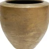 HS bloempot Kos goud D 25 H 23 cm