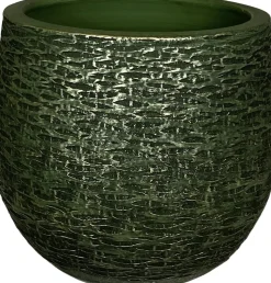 HS bloempot Lissabon groen D 28 H 27 cm