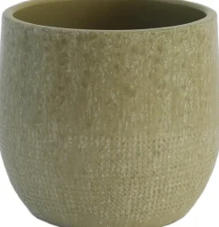 HS bloempot Lugo groen D 24 H 22 cm
