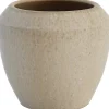 HS bloempot Marseille beige D 24 H 22 cm