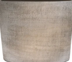 HS bloempot Miami taupe 37 x 14 x 30 cm