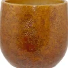 HS bloempot Muro oranje D 14 H 12 cm