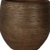 HS bloempot Osaka goud D 20 H 18 cm