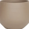 HS bloempot Petra bruin D 19 H 16 cm