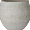 HS bloempot Tokio crème D 28 H 26 cm