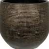 HS bloempot Tokio goud D 32 H 30 cm