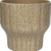 HS bloempot Vigo beige D 20 H 18 cm