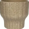 HS bloempot Vigo beige D 29 H 26 cm