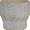 HS bloempot Vigo taupe D 29 H 26 cm