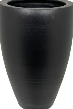 HS vaas Athene zwart D 37 H 80 cm