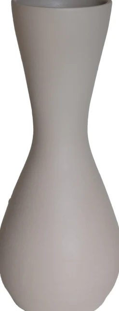 HS vaas Petra grijs D 17 H 45 cm
