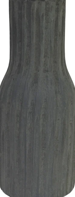 HS vaas Vigo antraciet D 20 H 50 cm
