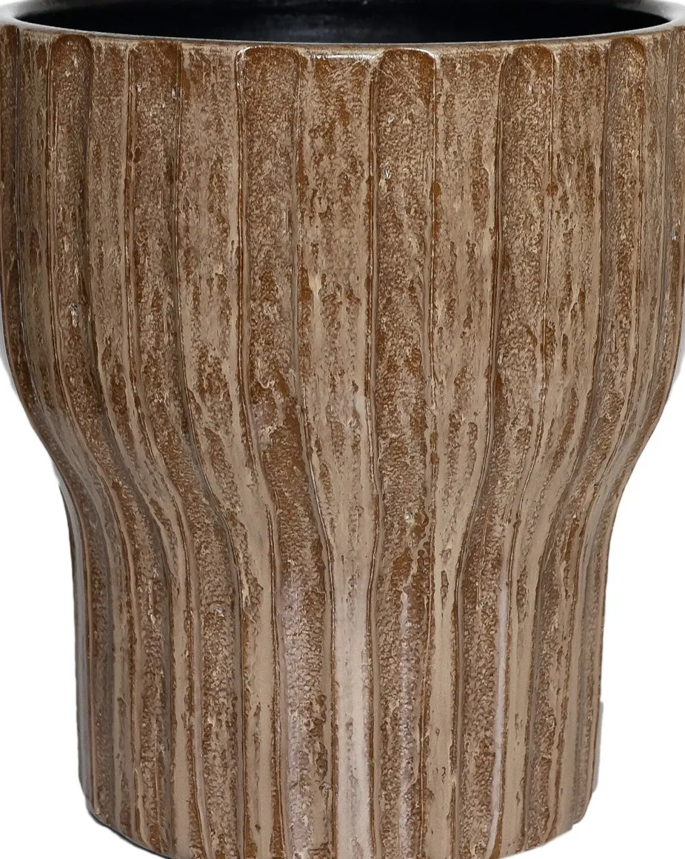 HS vaas Vigo bruin D 32 H 40 cm