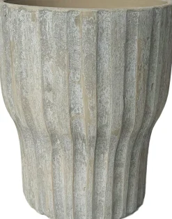 HS vaas Vigo taupe D 39 H 50 cm