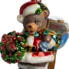 Huras Family kerst ornament Jolly kerstbeer multi 14 x 9 x 15,5 cm