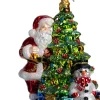 Huras Family kerst ornament Jolly kerstman multi 13 x 10 x 16,5 cm