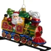 Huras Family kerst ornament Jolly kersttrein multi 15,5 x 6 x 11 cm
