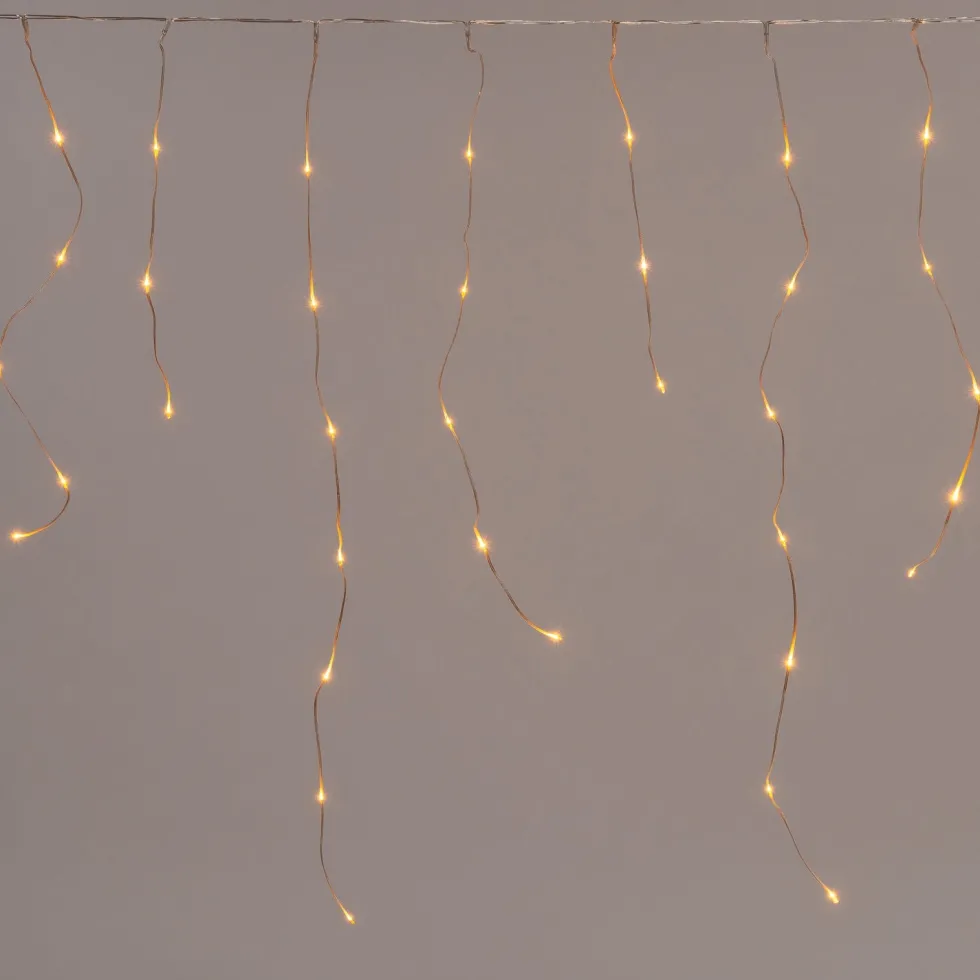 IJspegelverlichting met 90 lampjes classic warm 1,8 m