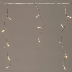 IJspegelverlichting met 96 LED lampjes warm white 4 m