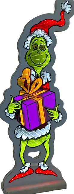 Infinity light The Grinch cadeau met verlichting 24 x 1,3 x 60 cm