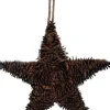 Intatuin kersthanger Gert ster naturel D 45 H 4,5 cm