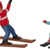 Intratuin Alpen kerstdorpminiatuur skiles 4-delig