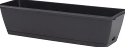 Intratuin balkonbak antraciet 59,3 x 19 x 14 cm