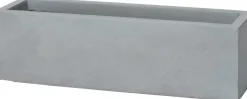 Intratuin balkonbak Jeroen grijs 60 x 17 x 17 cm