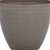 Intratuin bloempot Abel bruin D 29,8 H 25 cm