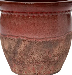 Intratuin bloempot Abel rood D 50 H 48 cm