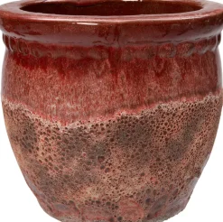 Intratuin bloempot Abel rood D 29 H 27 cm