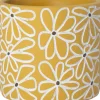 Intratuin bloempot Adan geel D 14 H 13 cm