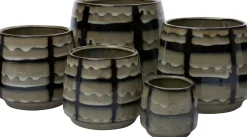 Intratuin bloempot Ahmo crème D 8 H 7 cm