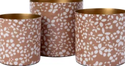Intratuin bloempot Aimy roze / wit D 17 H 17 cm