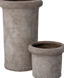 Intratuin bloempot Ajman bruin D 30 H 24 cm