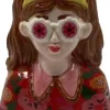 Intratuin bloempot Alice rood 10 x 8 x 11 cm