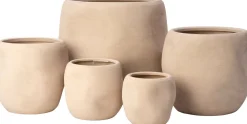 Intratuin bloempot Alta beige D 24 H 23 cm