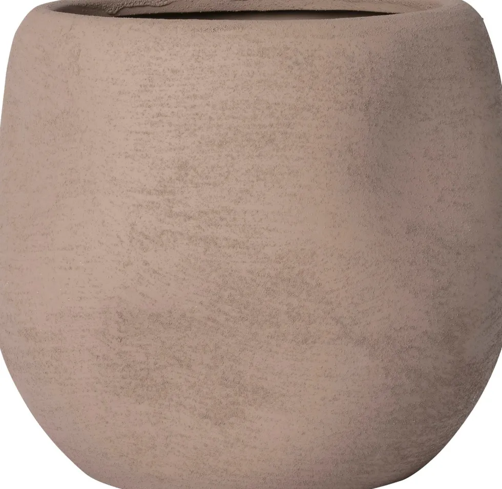 Intratuin bloempot Alta taupe D 30 H 26 cm