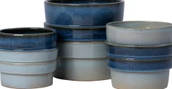 Intratuin bloempot Alvaro blauw D 24 H 26 cm