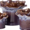 Intratuin bloempot Anari bruin D 26 H 20 cm
