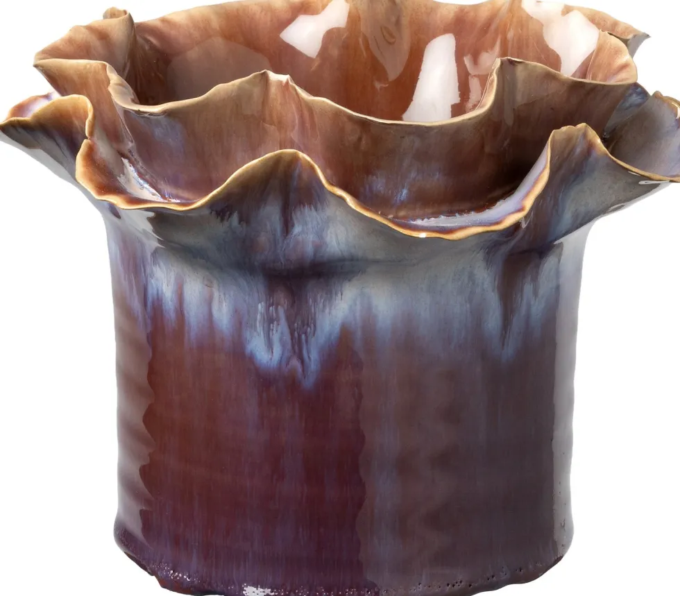 Intratuin bloempot Anari bruin D 16,5 H 12 cm