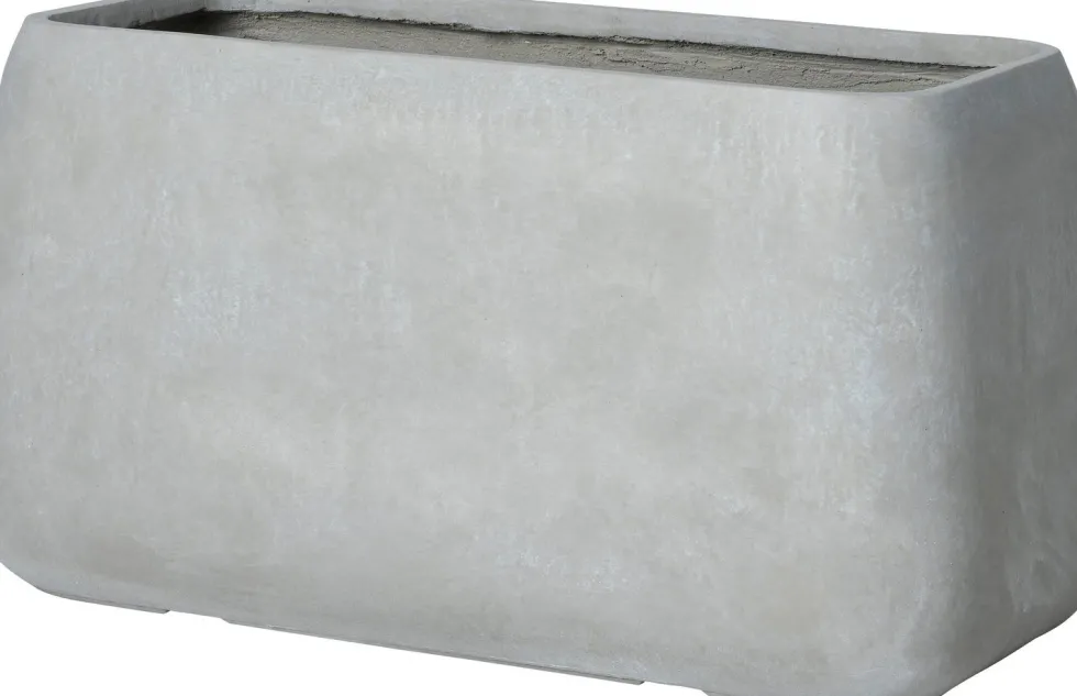 Intratuin bloempot Anne grijs 89 x 43 x 44 cm