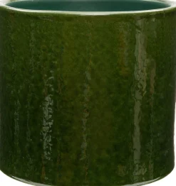 Intratuin bloempot Asuna groen D 14 H 13 cm