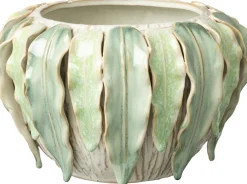 Intratuin bloempot Aylen groen D 23 H 15 cm