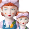 Intratuin bloempot Babbe paars 10 x 10 x 17 cm