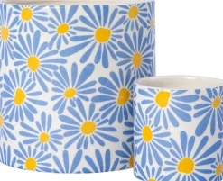 Intratuin bloempot Baku blauw D 7,5 H 7,5 cm