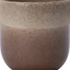 Intratuin bloempot Belga taupe D 8 H 8 cm