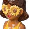 Intratuin bloempot Belia geel 14 x 11 x 18 cm