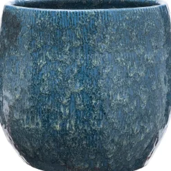 Intratuin bloempot Berne blauw D 29 H 27 cm