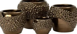 Intratuin bloempot Billie koper D 10 H 7 cm